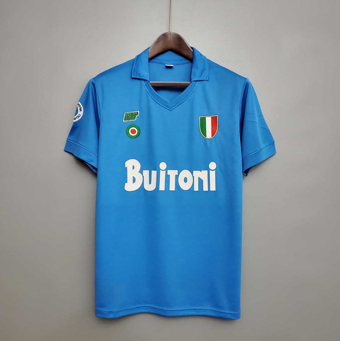 Napoli Retro Home Kit - 87/88