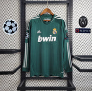 Real Madrid Third Kit Long Sleeve - 12/13