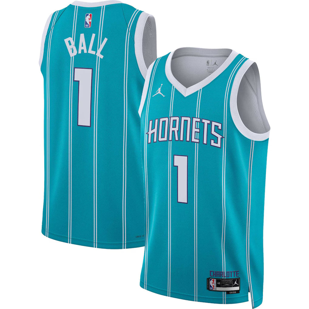 Charlotte Hornets Swingman Jersey - Lamelo Ball - Local Stock