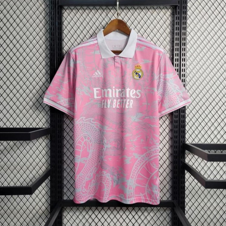 Real Madrid Pink Dragon Special Editon Kit - Fan Version