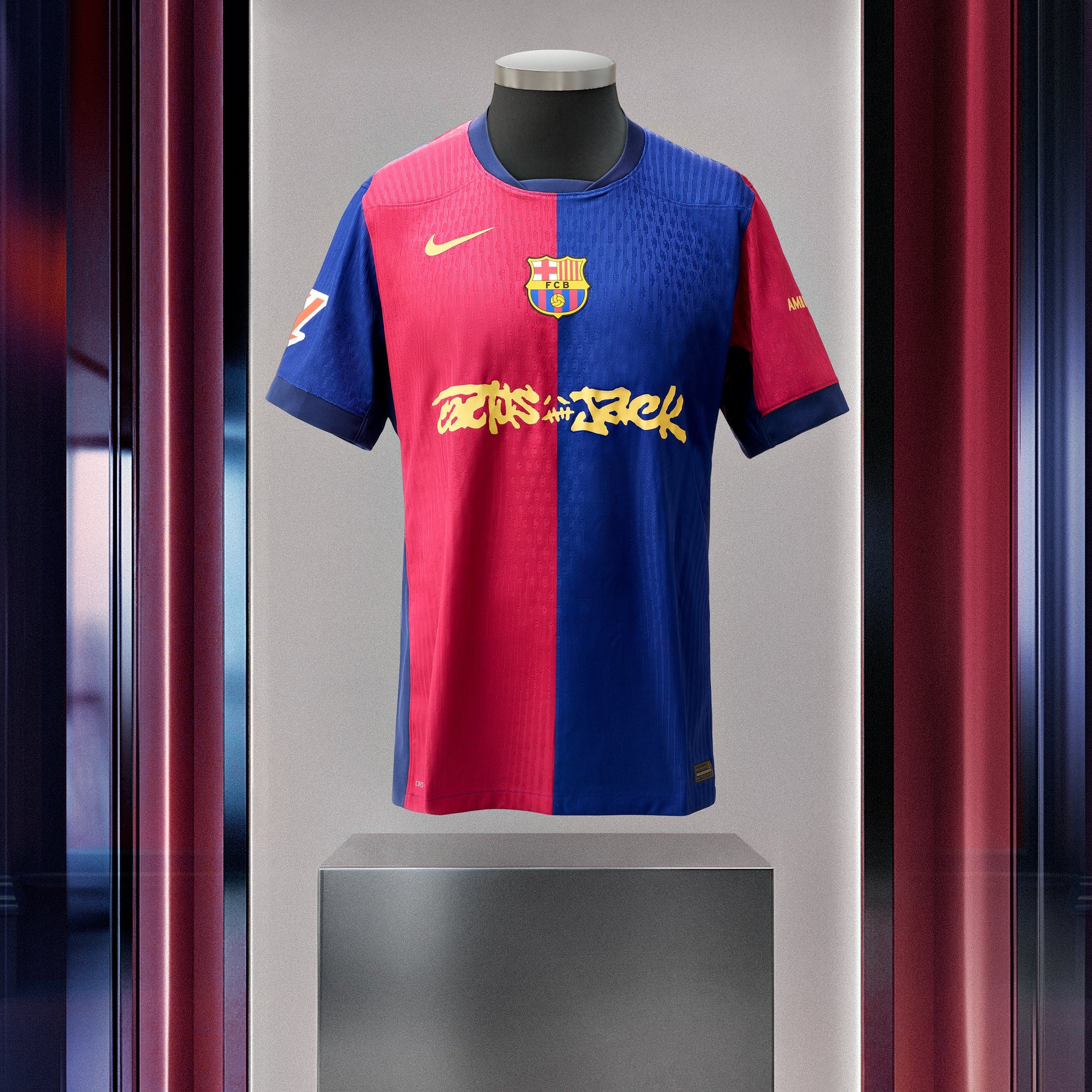FC Barcelona X Travis Scott jersey - Home Kit 24/25 Limited Edition