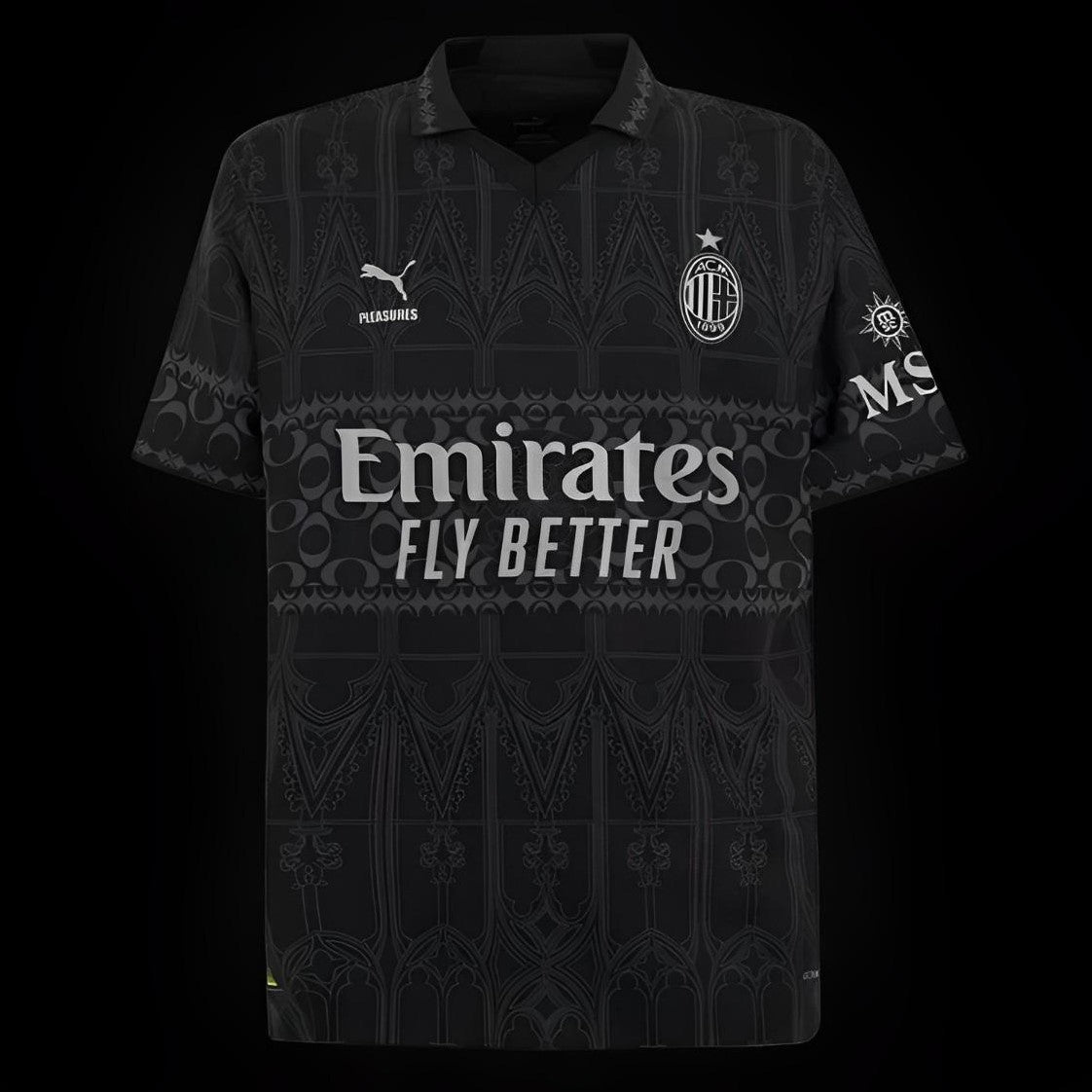 AC Milan X Pleasures Dark 23/24