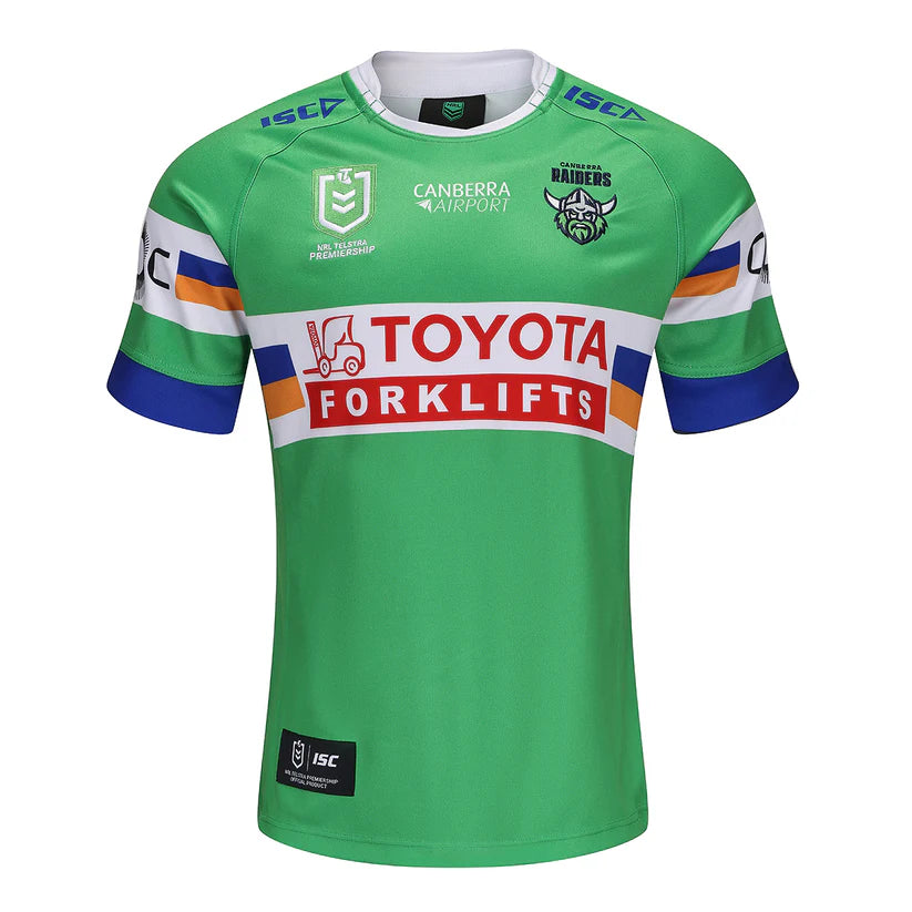 Canberra Raiders 2025 Home Jersey