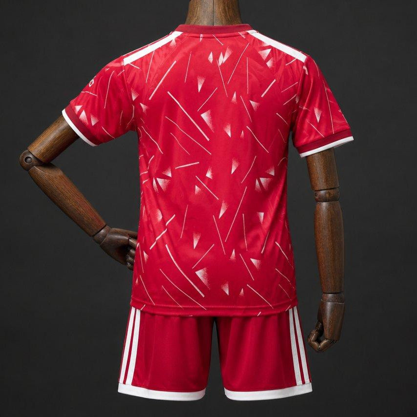 2026/27 Kids Liverpool Home Jersey & Shorts Set Back View