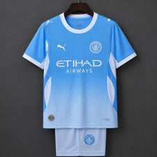 Manchester City Home Jersey 2026/27- Kids Set