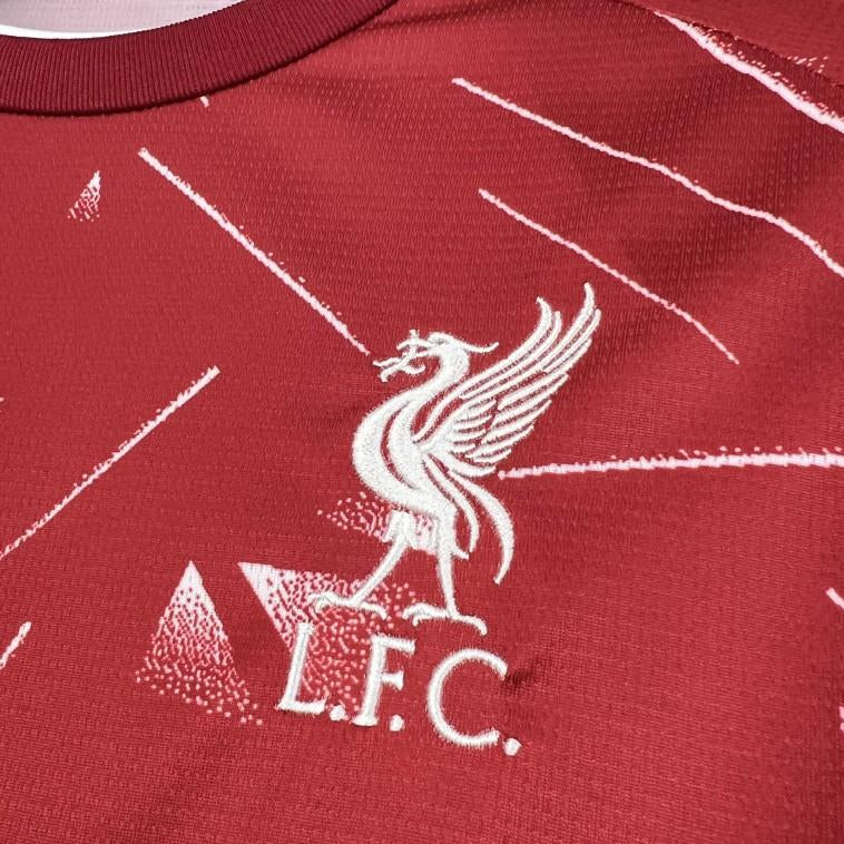 2026/27 Liverpool Home Jersey Front View Logo