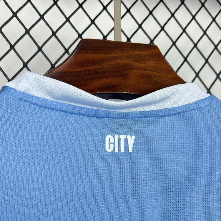 2026/27 Manchester City Home Jersey Back View Collar