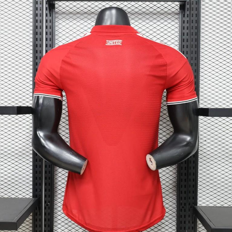 2026/27 Manchester United Home Jersey Back View Player