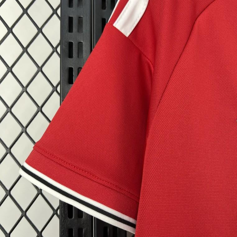 2026/27 Manchester United Home Jersey Front View Sleeve