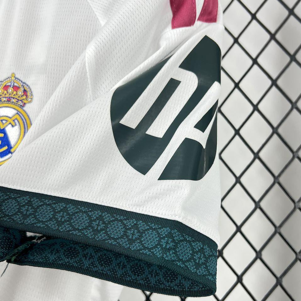 2026/27 Mens Real Madrid Home Jersey Front View Sleeve