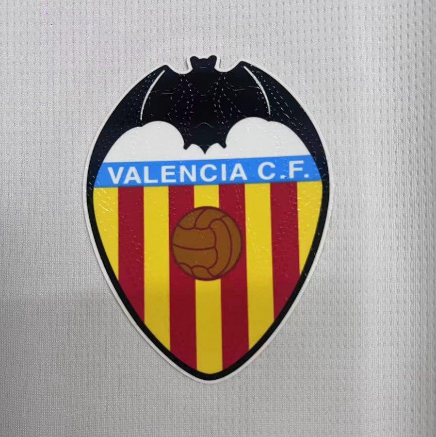 Valencia CF Crest Detail on 2026/27 Home Jersey