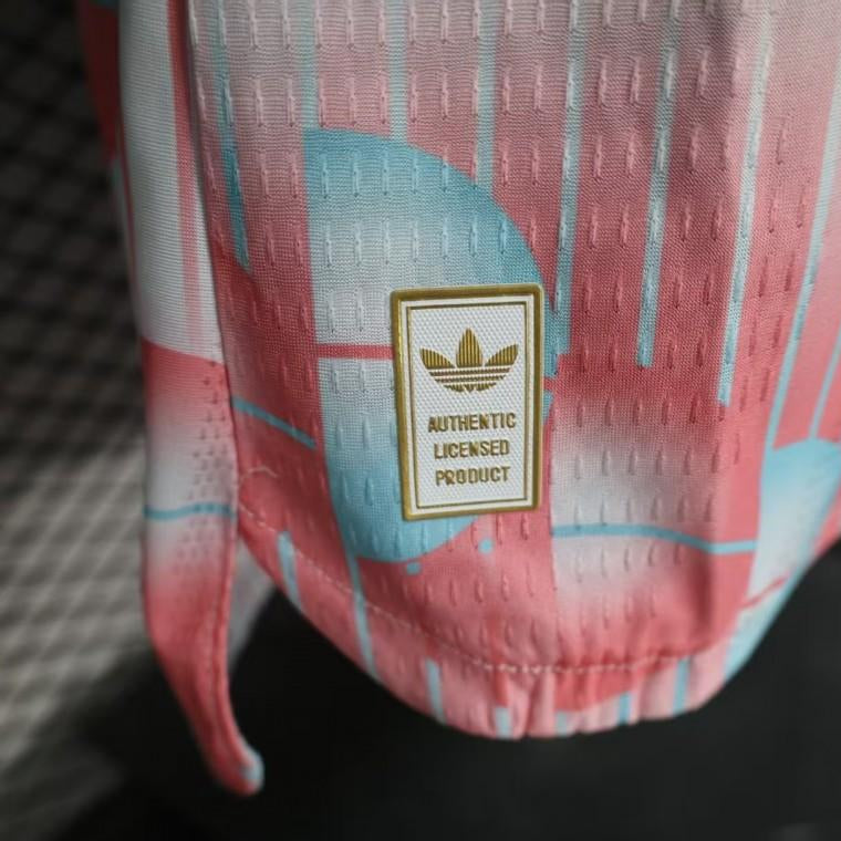 2026 Belgium Away Jersey Pastel Football Shirt Details View
