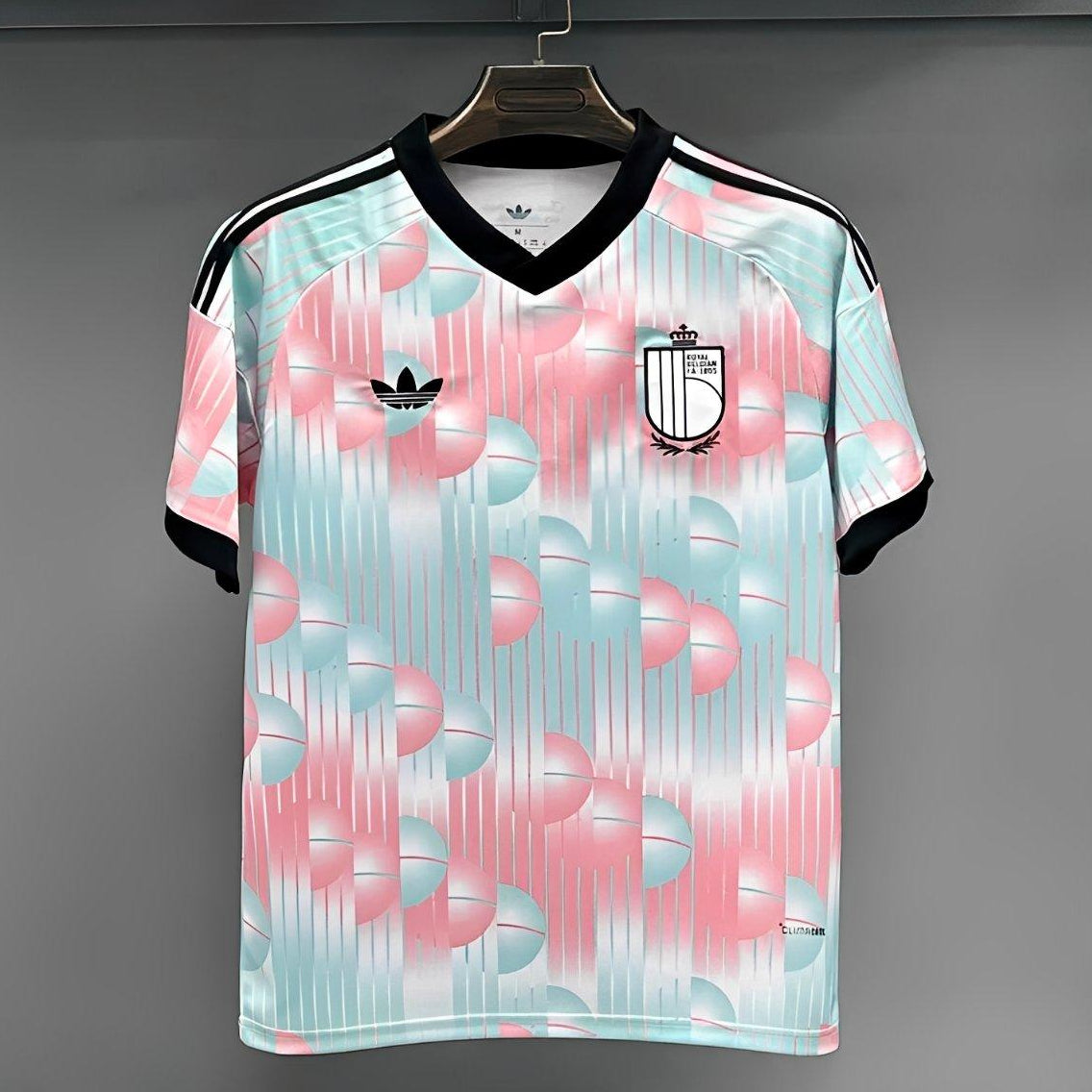 2026 Belgium Away Jersey Pastel Football Shirt Front View
