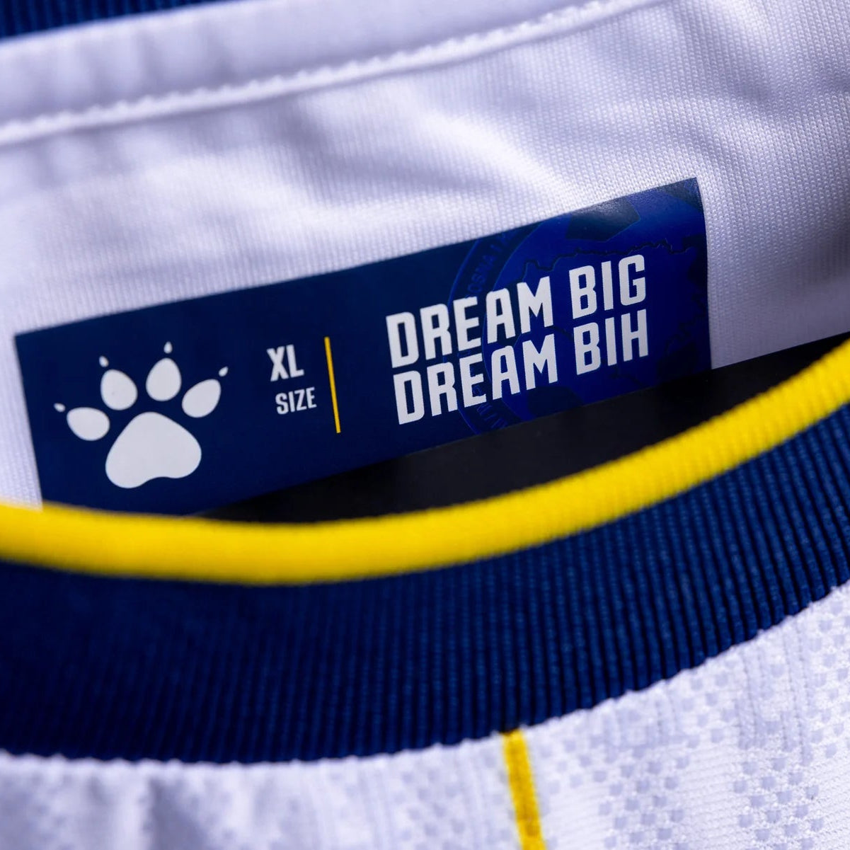 2026 Bosnia & Herzegovina Away Jersey Collar Detail