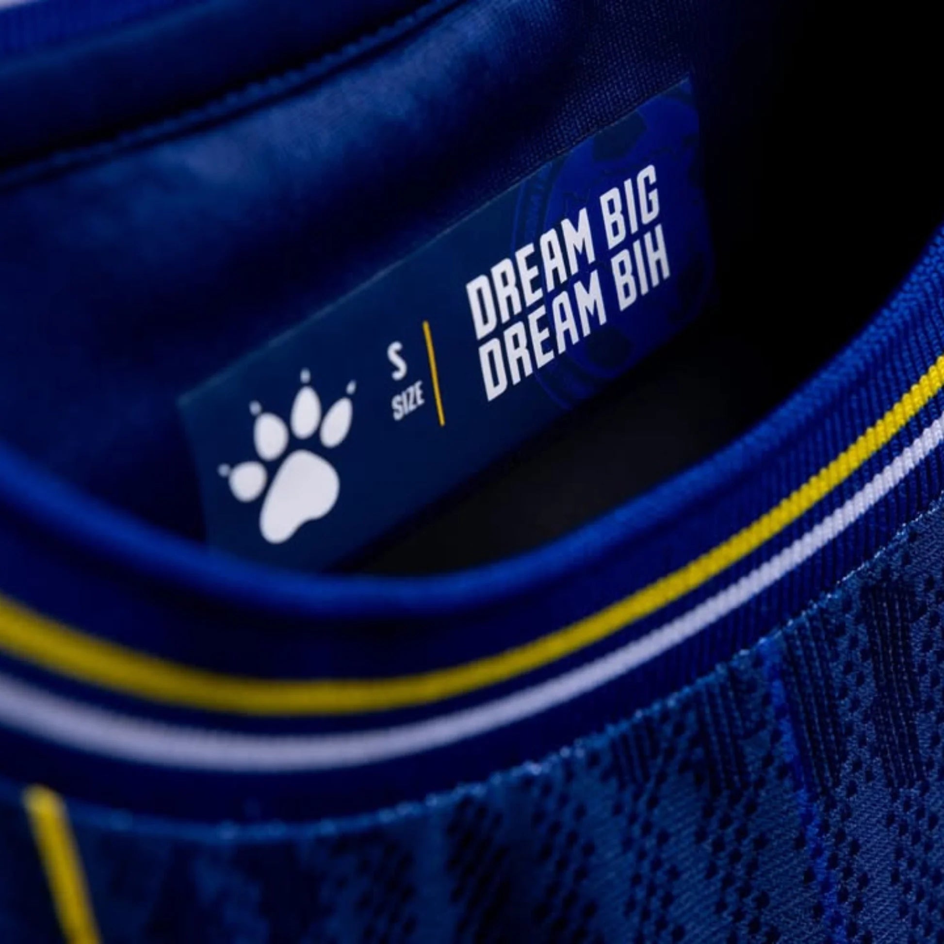 2026 Bosnia & Herzegovina Home Jersey Collar Detail
