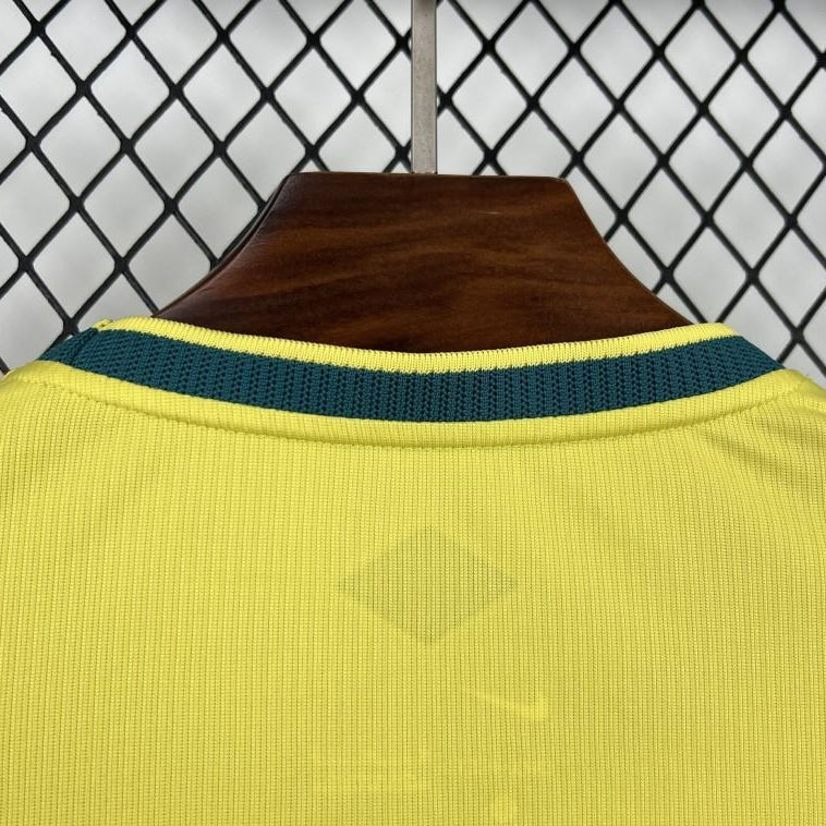 2026 Brazil World Cup Home Jersey Back View Collar