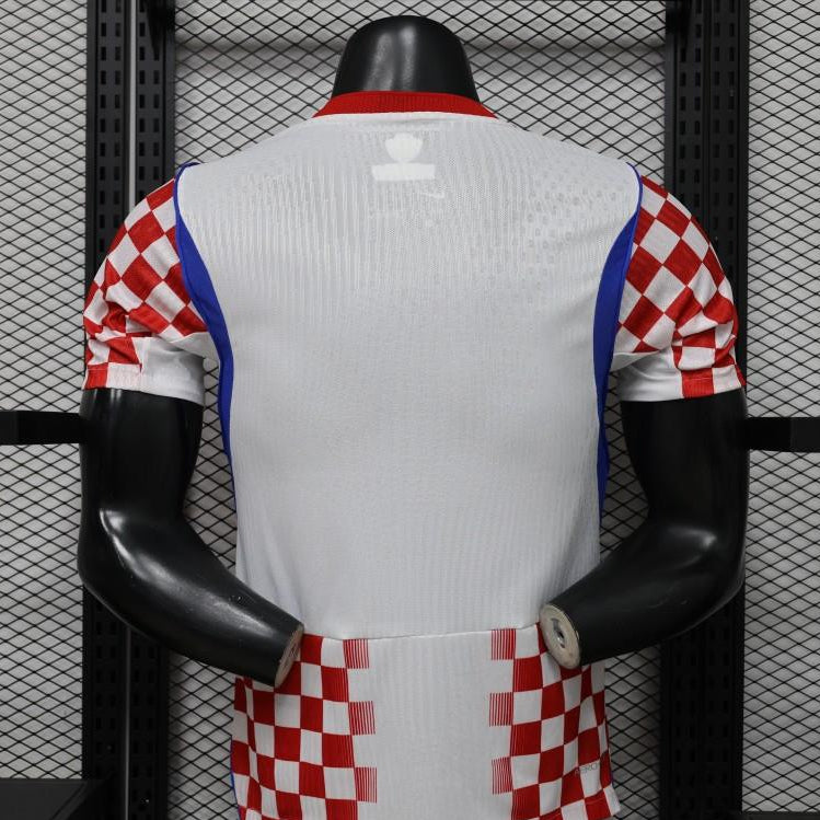 2026 Croatia World Cup Home Jersey Back View Player