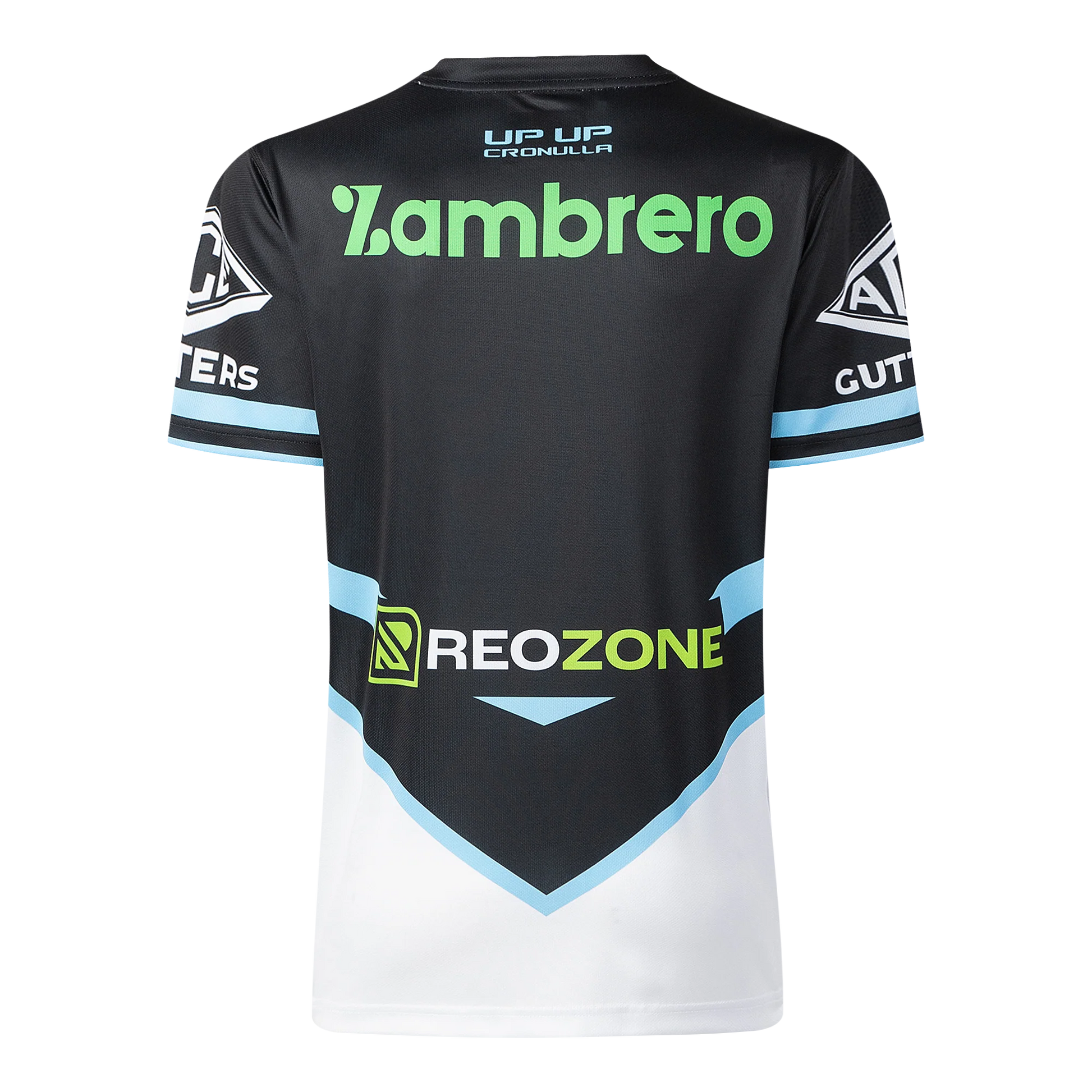 2026 Cronulla Sharks NRL home jersey back view
