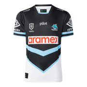 2026 Cronulla Sharks NRL home jersey front view
