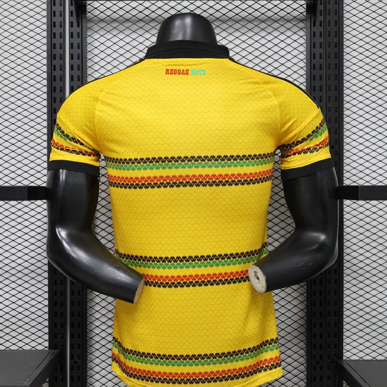 2026 Jamaica x Bob Marley Home Jersey Back View Player