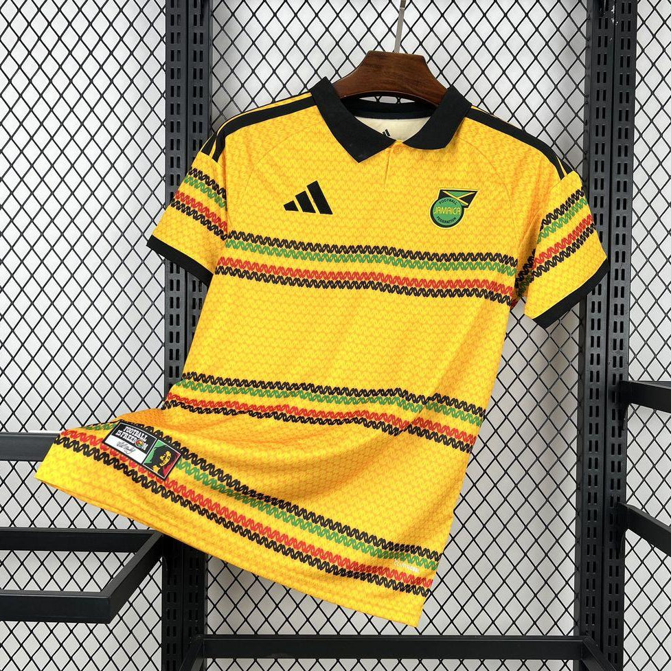 2026 Jamaica x Bob Marley Home Jersey Front View