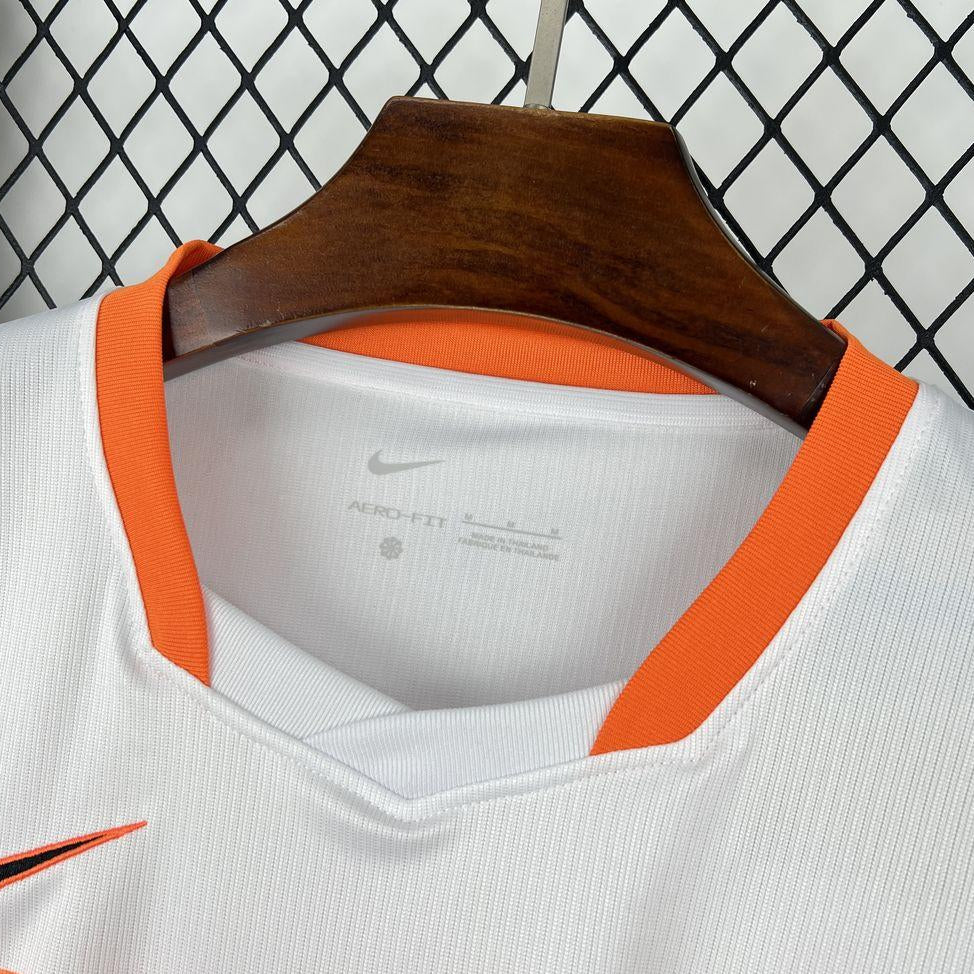 2026 Netherlands World Cup Away Jersey Collar View