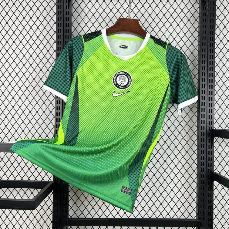 2026 Nigeria Away Jersey Green Front View