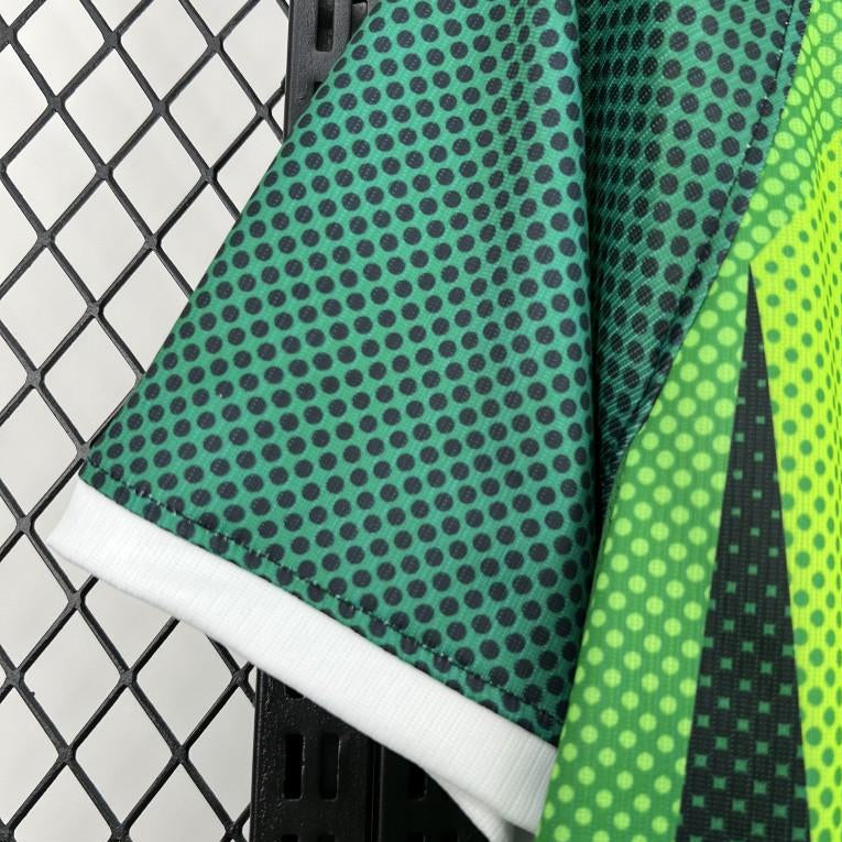 2026 Nigeria Away Jersey Green Front View Sleeve
