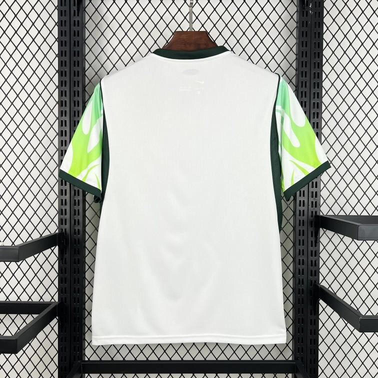 2026 Nigeria Home Jersey White Green Front View