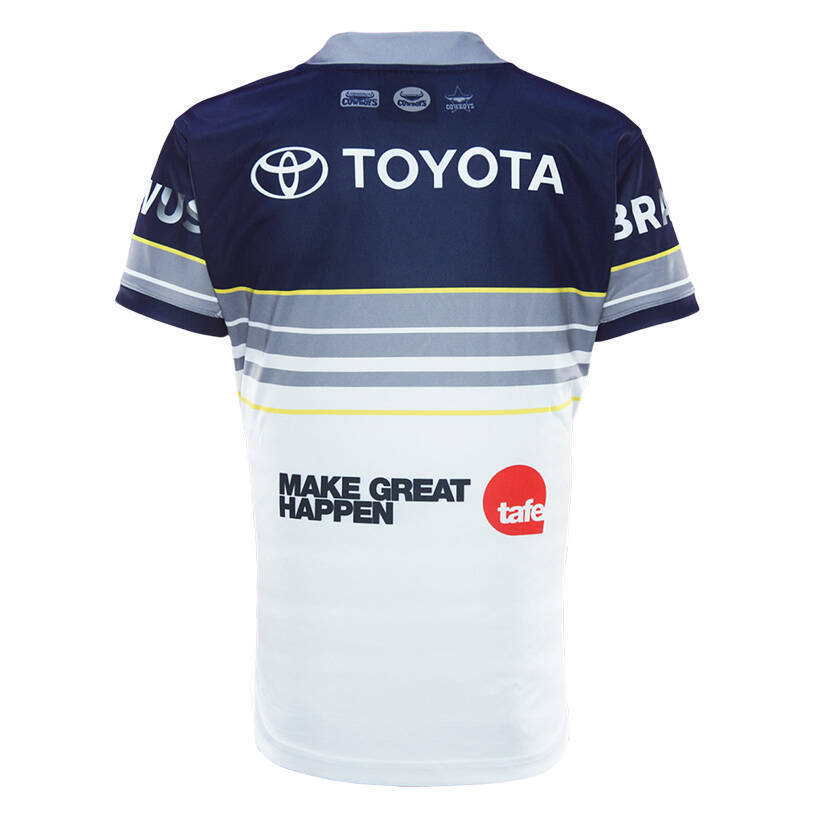 2026 North Queensland Cowboys NRL home jersey back view
