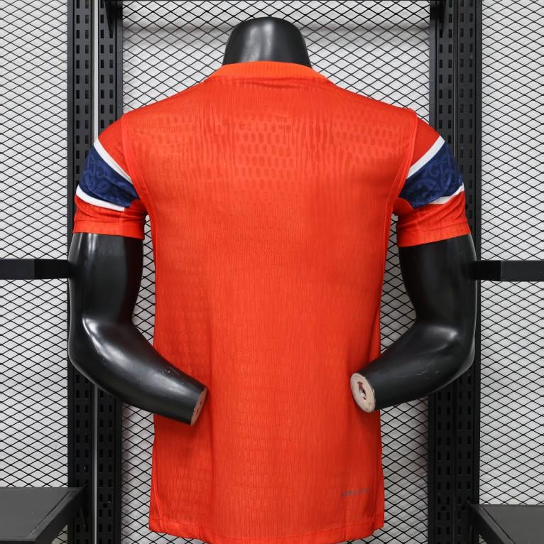 2026 Norway Home World Cup Jersey Red Back View Player