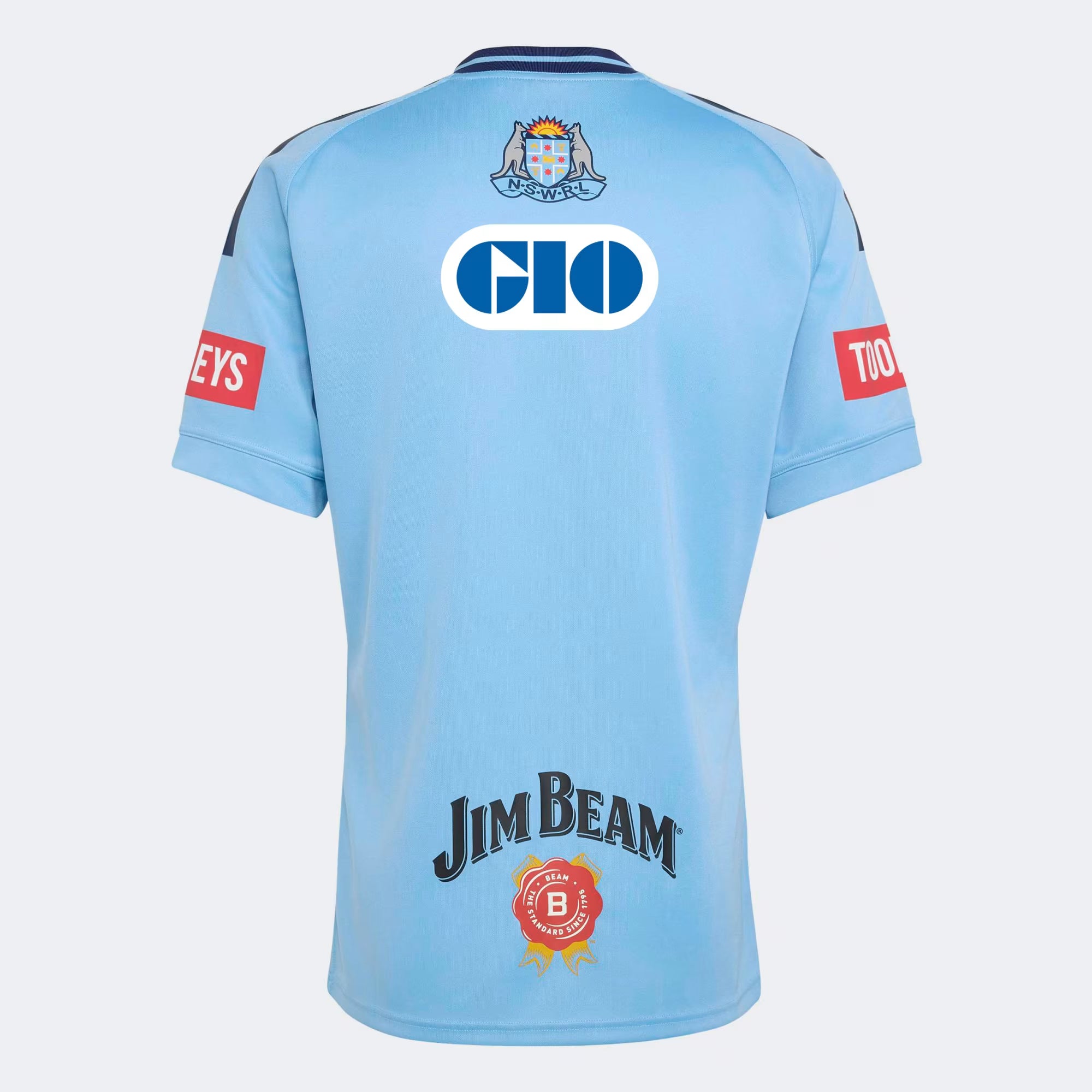2026 NSW Blues State of Origin home jersey back view
