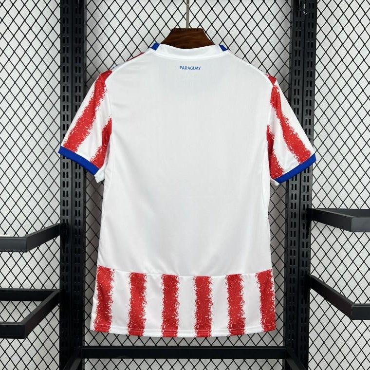 2026 Paraguay Home World Cup Jersey Back View