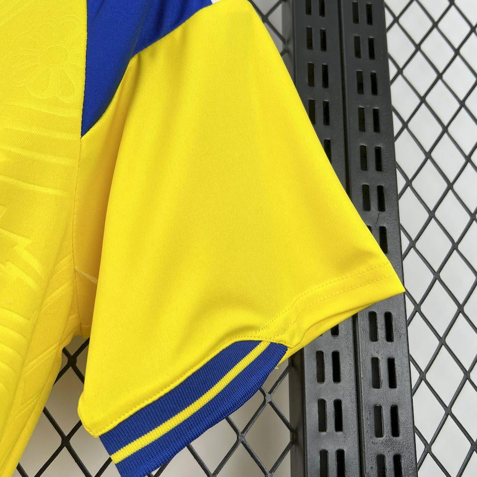 2026 Sweden Home World Cup Jersey Front View Sleeve