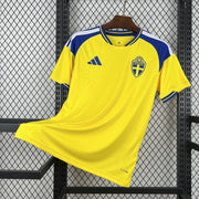 2026 Sweden Home World Cup Jersey Front View