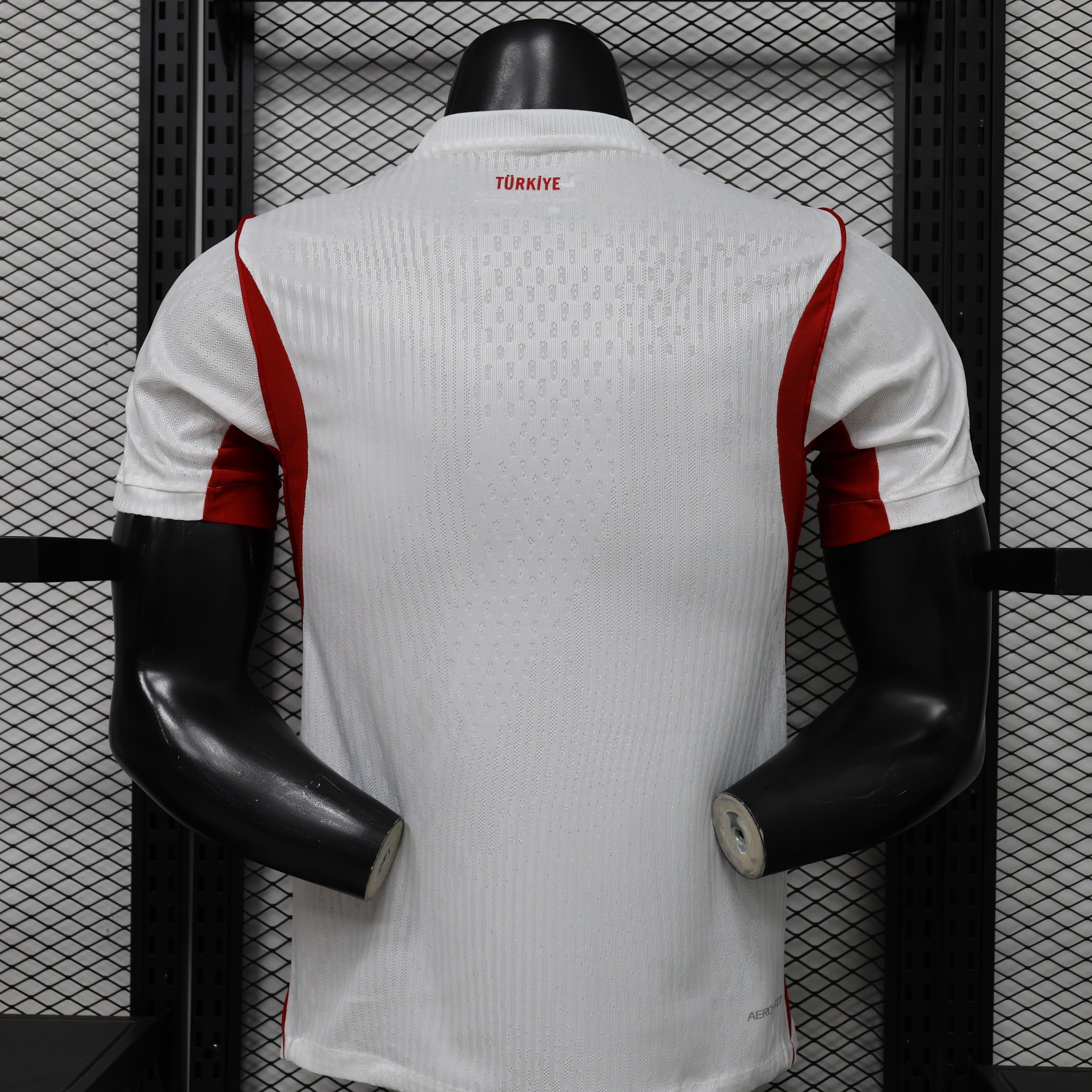 2026 Turkey Away World Cup Jersey Back View Player