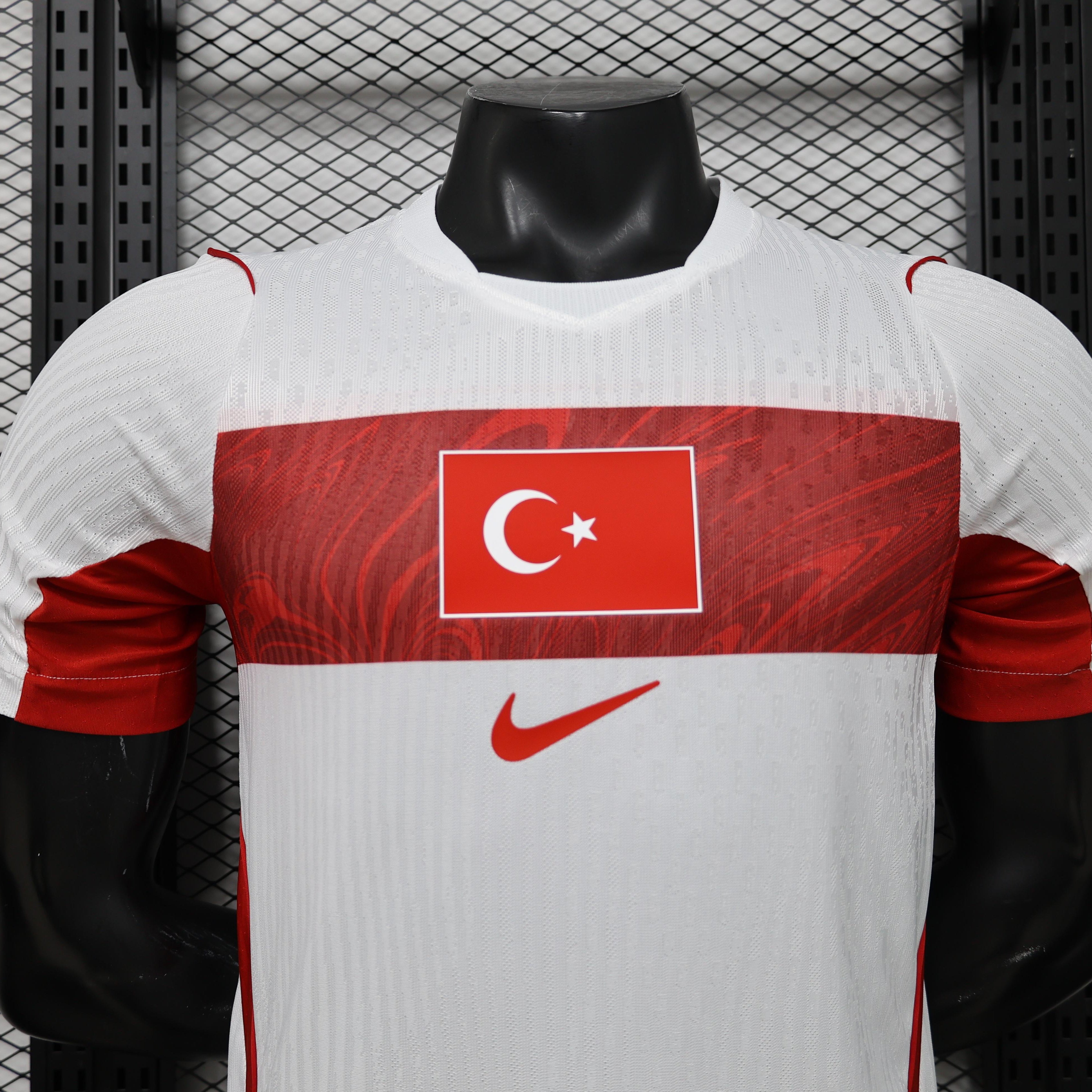 2026 Turkey Away World Cup Jersey Front View Details Player