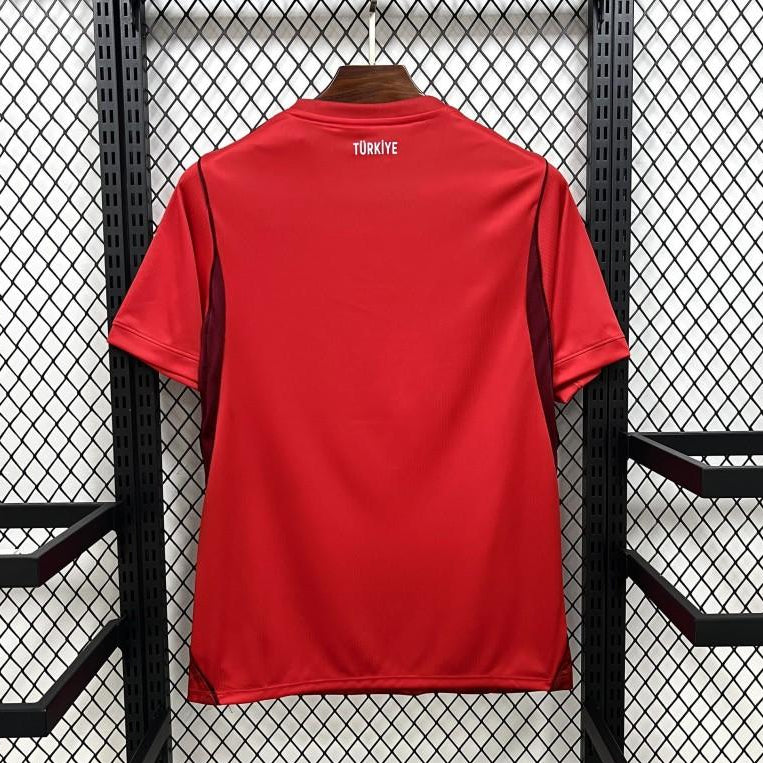 2026 Turkey Home World Cup Jersey Back View