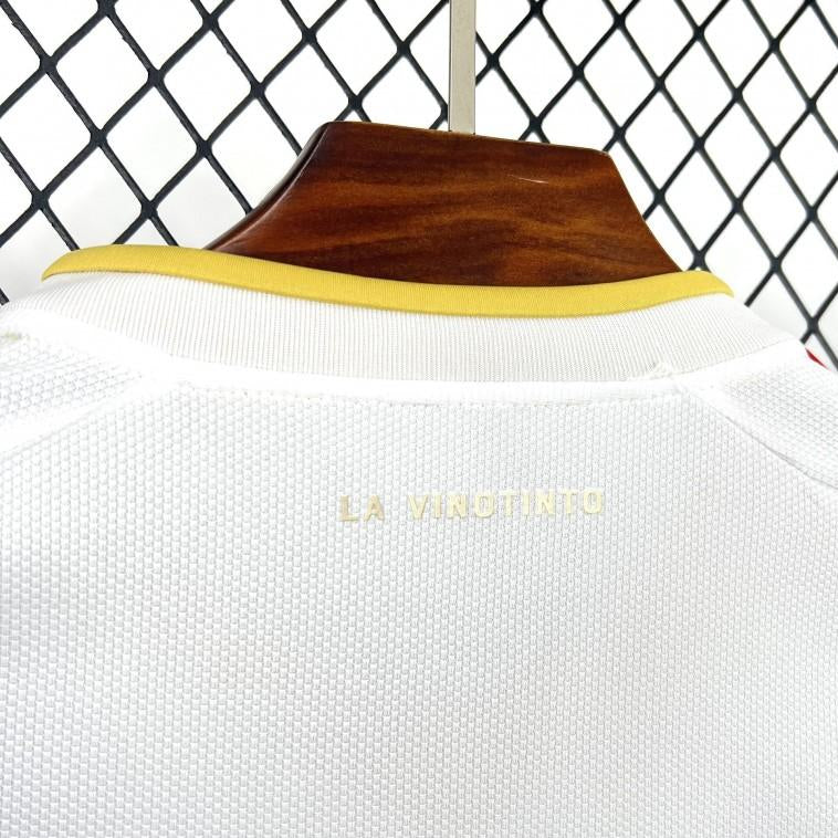 2026 Venezuela Away World Cup Jersey Back View Collar