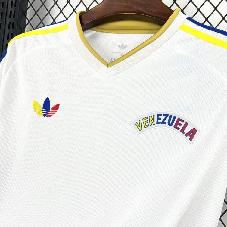 2026 Venezuela Away World Cup Jersey Front View Crest
