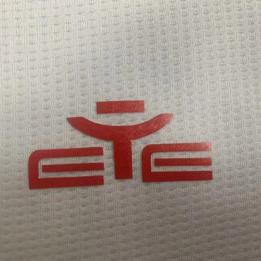 26/27 Cagliari Calcio Away White Jersey Front View Brand
