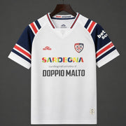 26/27 Cagliari Calcio Away White Jersey Front View