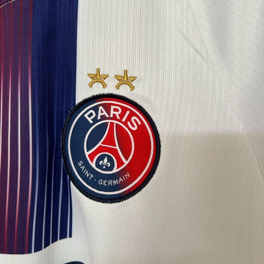 26/27 PSG Away Jersey Front View Logo