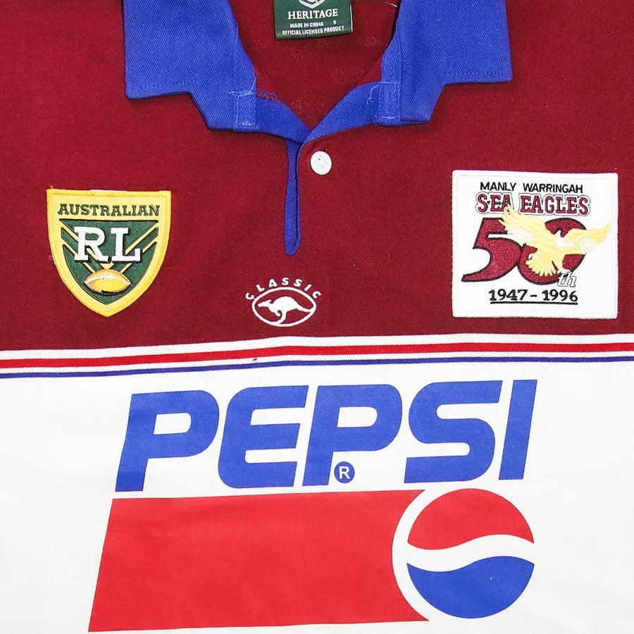 Manly Warringah Sea Eagles 1996 Home Jersey
