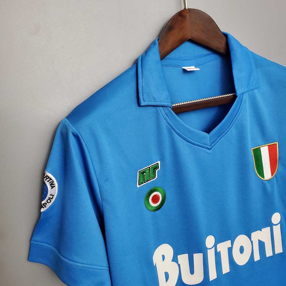 Napoli Retro Home Kit - 87/88