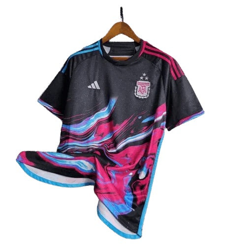 2023 Argentina Commemorative Special Purple Black Jersey