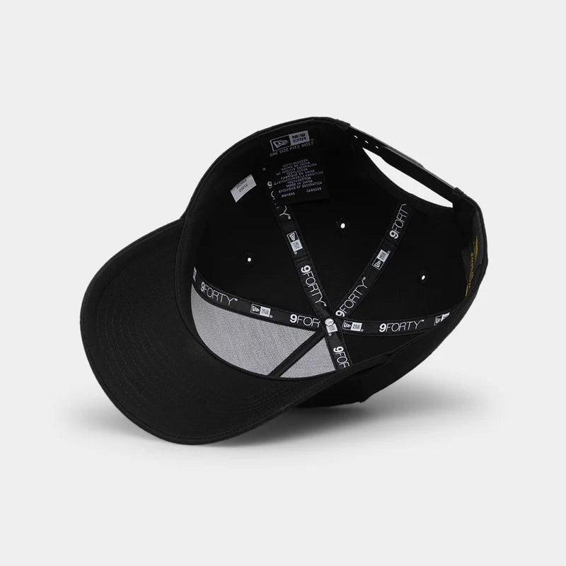 Canterbury-Bankstown Bulldogs 'Black On Black' 9FORTY A-Frame Snapback