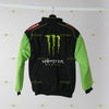 Monster Energy Kawasaki Jacket Black Green Racing Bomber Bridgestone