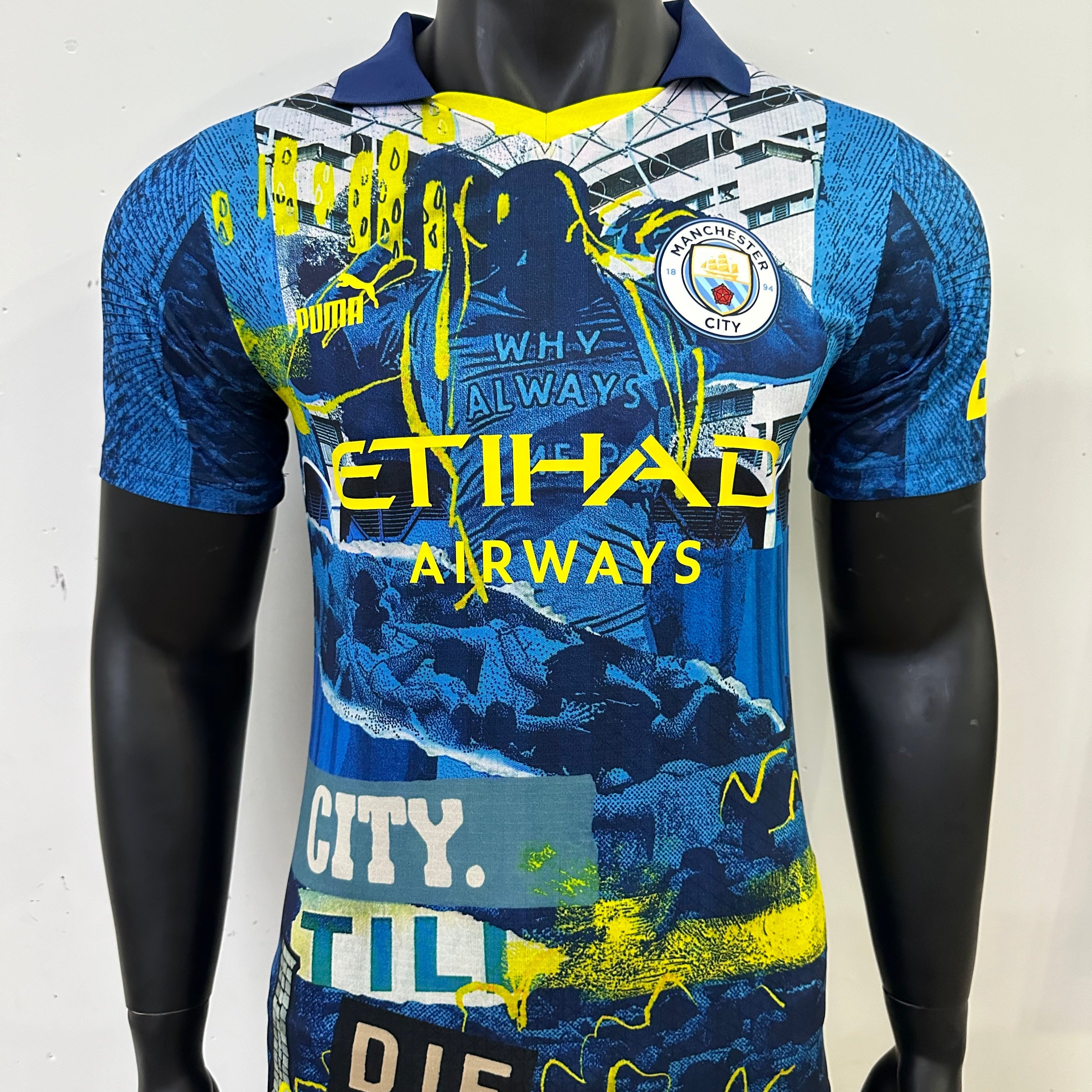 Manchester City Special Bright Aqua-Blazing Blue Jersey 2025/26