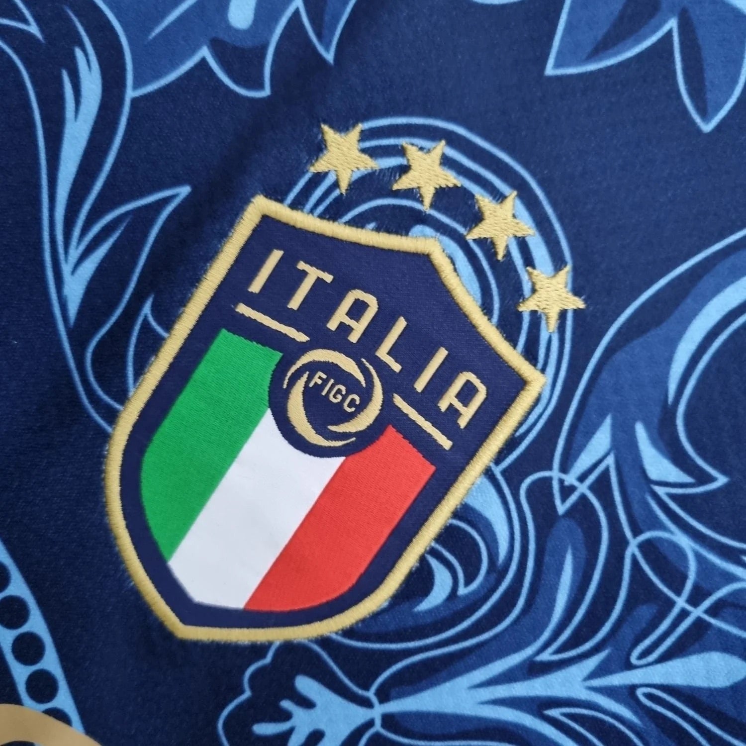 Italy x Versace Dark Blue Jersey 2025